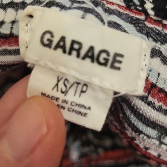 Garage Multicolor Tribal Print Romper - Picture 4 of 4